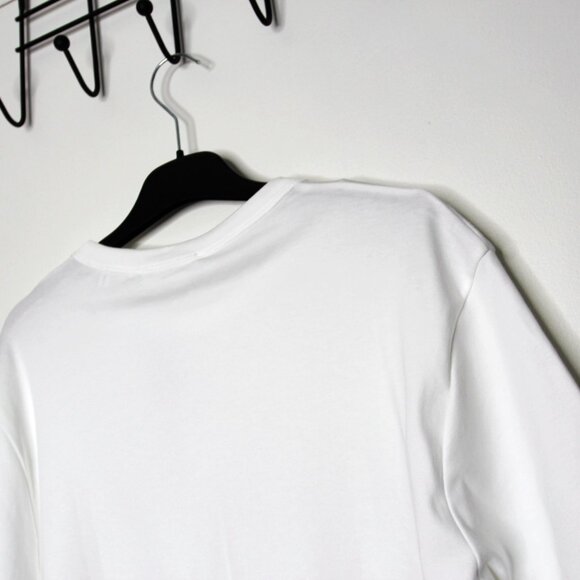 BNWT AW24 HELMUT LANG LOGO WHITE TSHIRT S - Picture 5 of 11